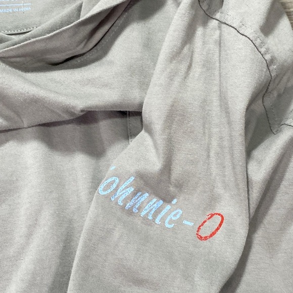 Johnnie-O Shirt Mens 2XL Gray Hooded Long Sleeve TPC Piper Glen Golf Pocket Tee - Picture 5 of 11